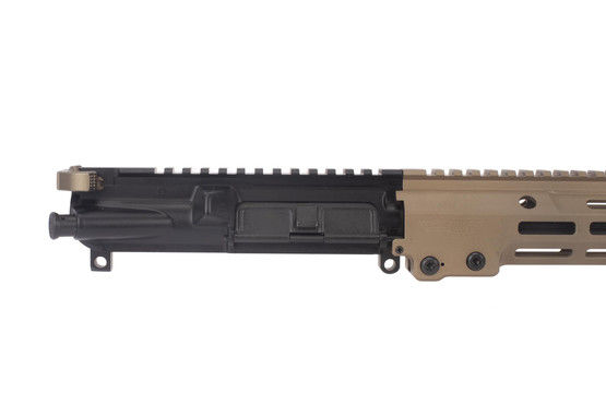 Geissele 14.5in Upper Receiver Group Improved complete upper for AR-15 has a T-marked flat top upper receiver